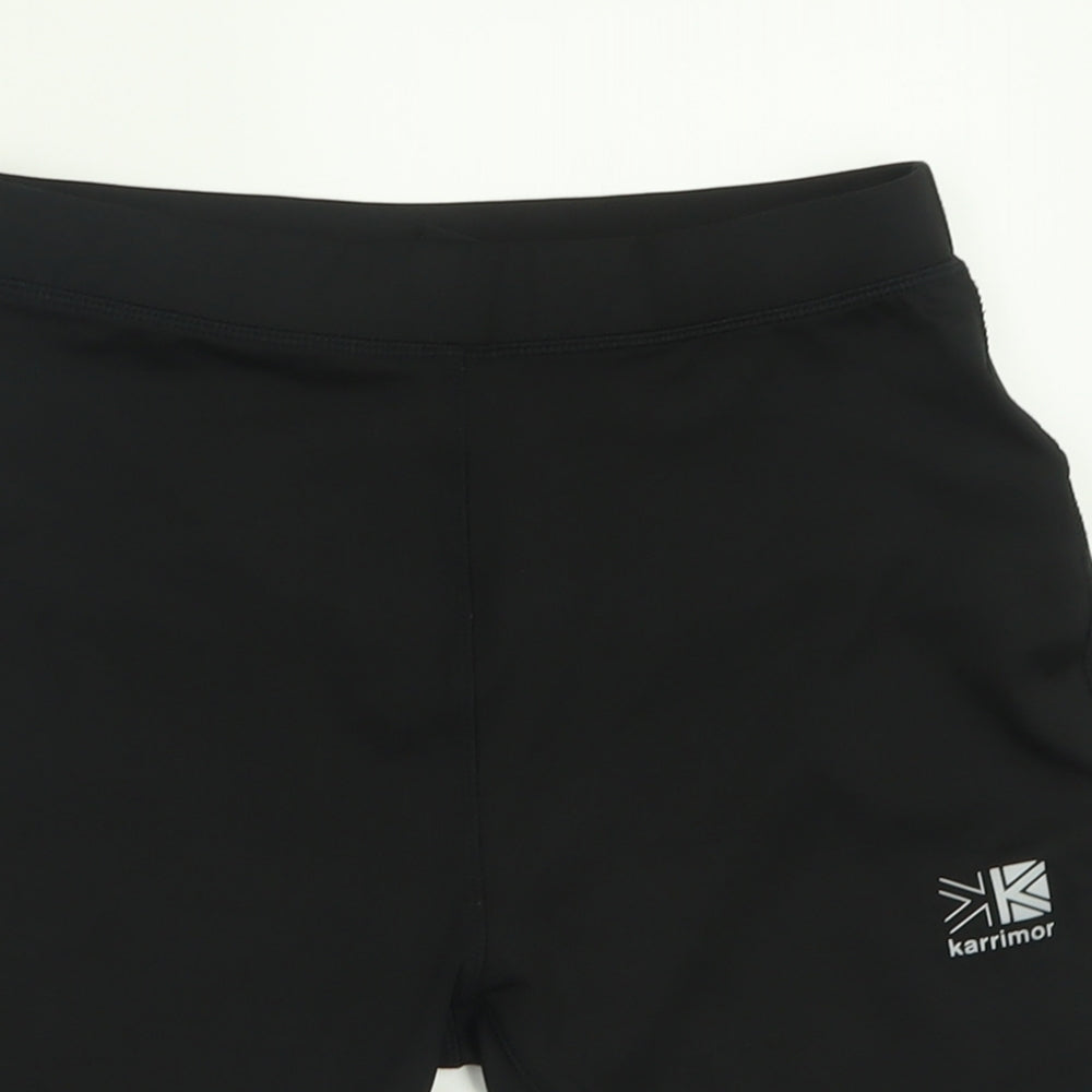 Karrimor Mens Black  Polyester Compression Shorts Size M L9 in Regular Tie