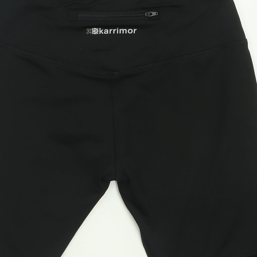 Karrimor Mens Black  Polyester Compression Shorts Size M L9 in Regular Tie
