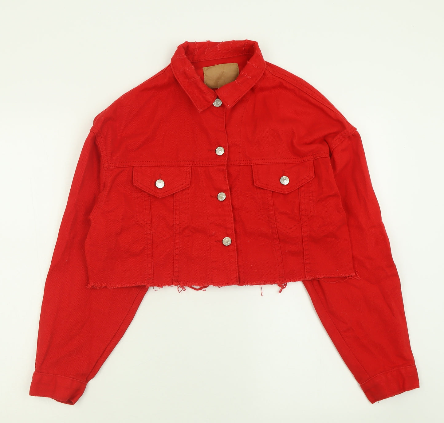 Preworn Womens Red   Jacket  Size S  Button