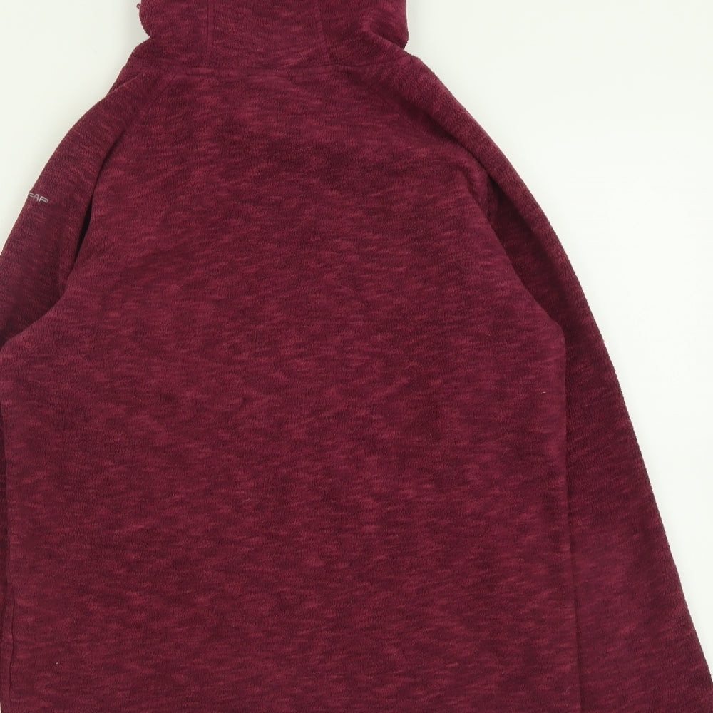 Trespass Womens Purple  Polyester Pullover Hoodie Size 12  Pullover