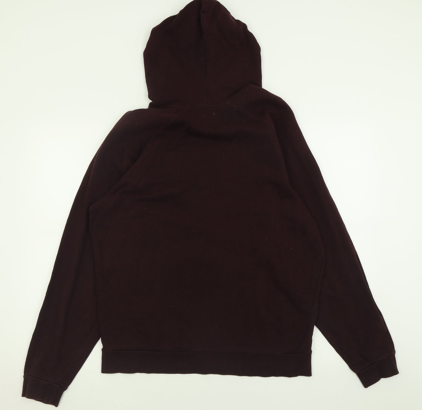 ASOS Mens Purple  Cotton Pullover Hoodie Size M