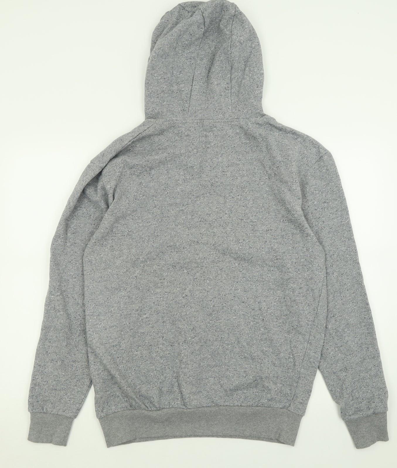 Cedar Wood State Mens Grey  Polyester Pullover Hoodie Size L