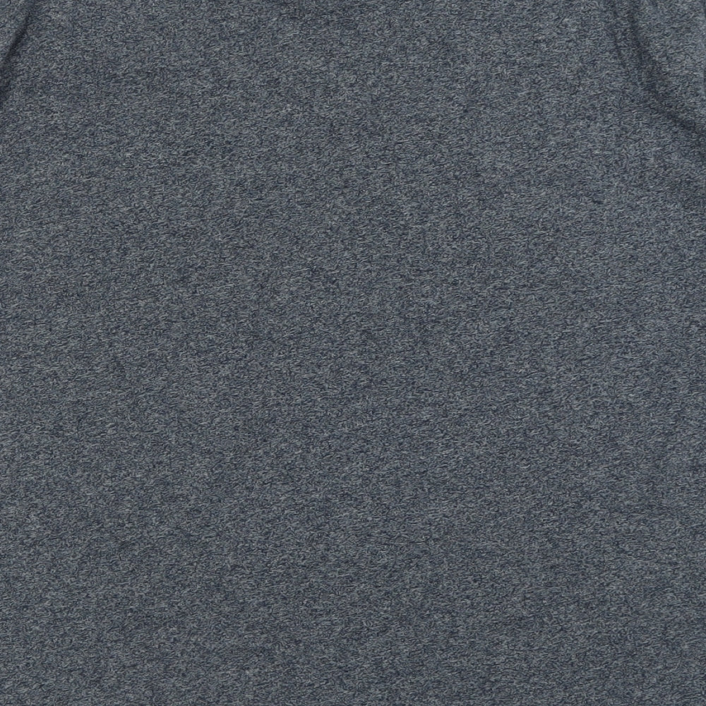Marks and Spencer Mens Blue  Cotton  T-Shirt Size 3XL Crew Neck