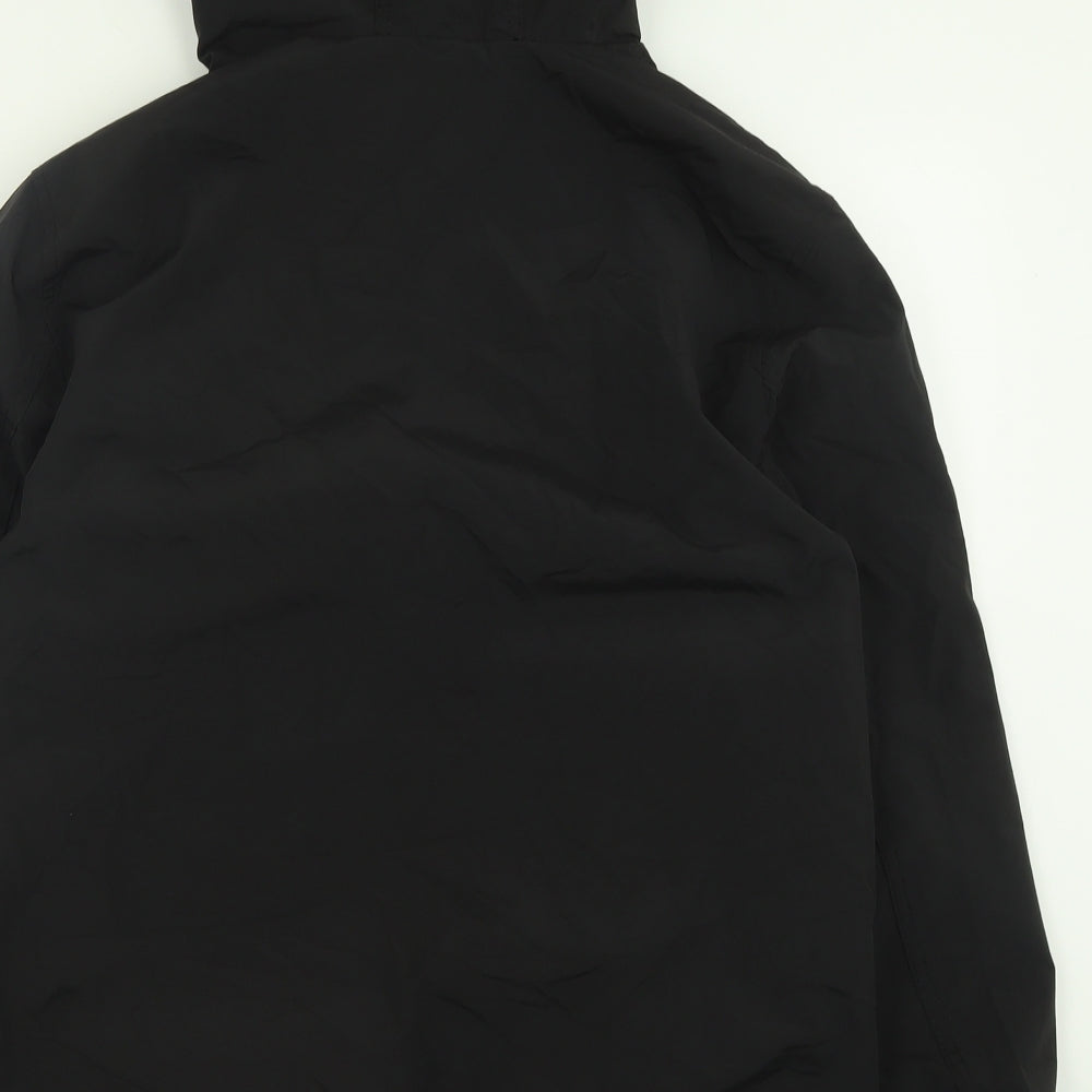 JACK & JONES Mens Black   Bomber Jacket Jacket Size L  Zip