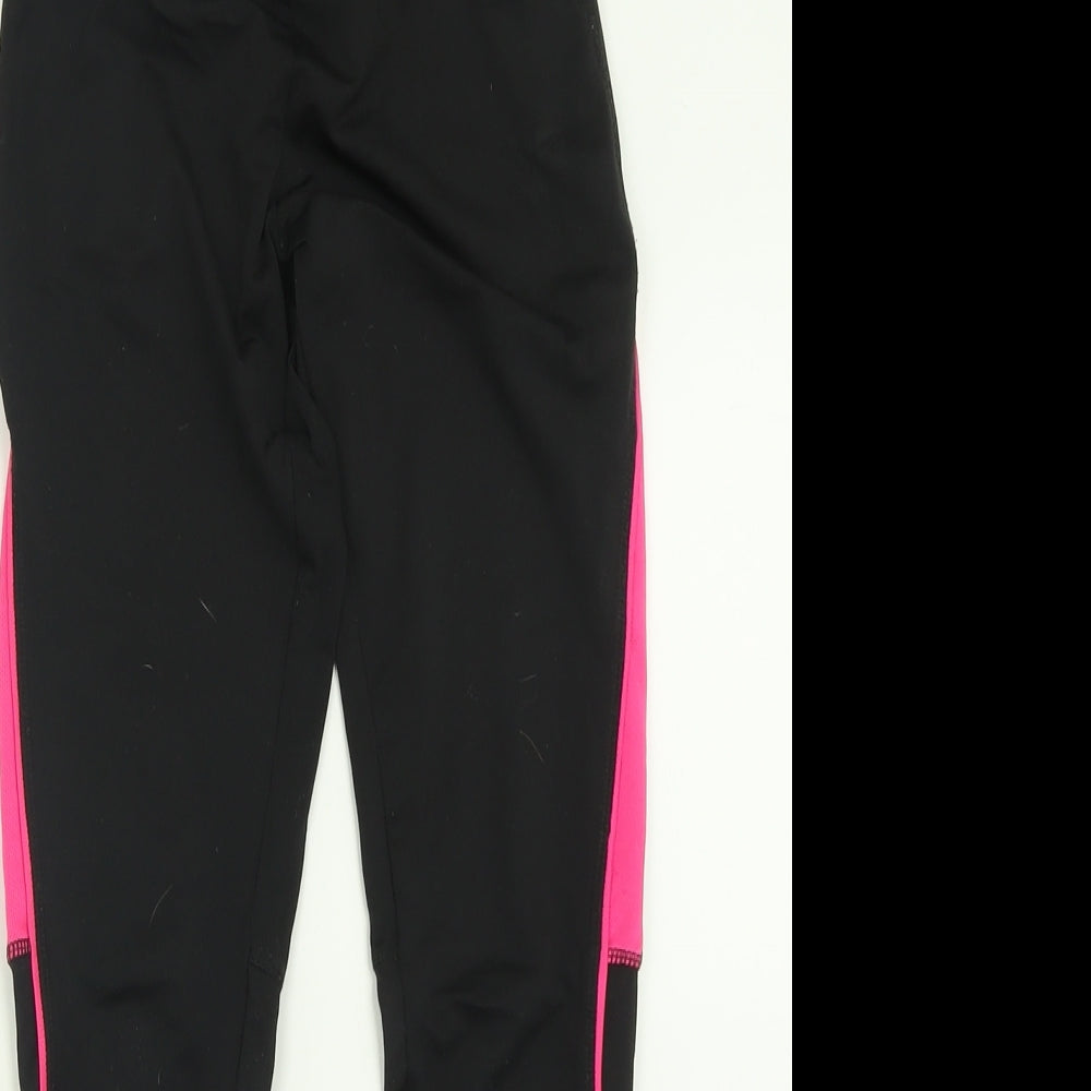 Karrimor Girls Black  Polyester Capri Trousers Size 11-12 Years  Regular Pullover