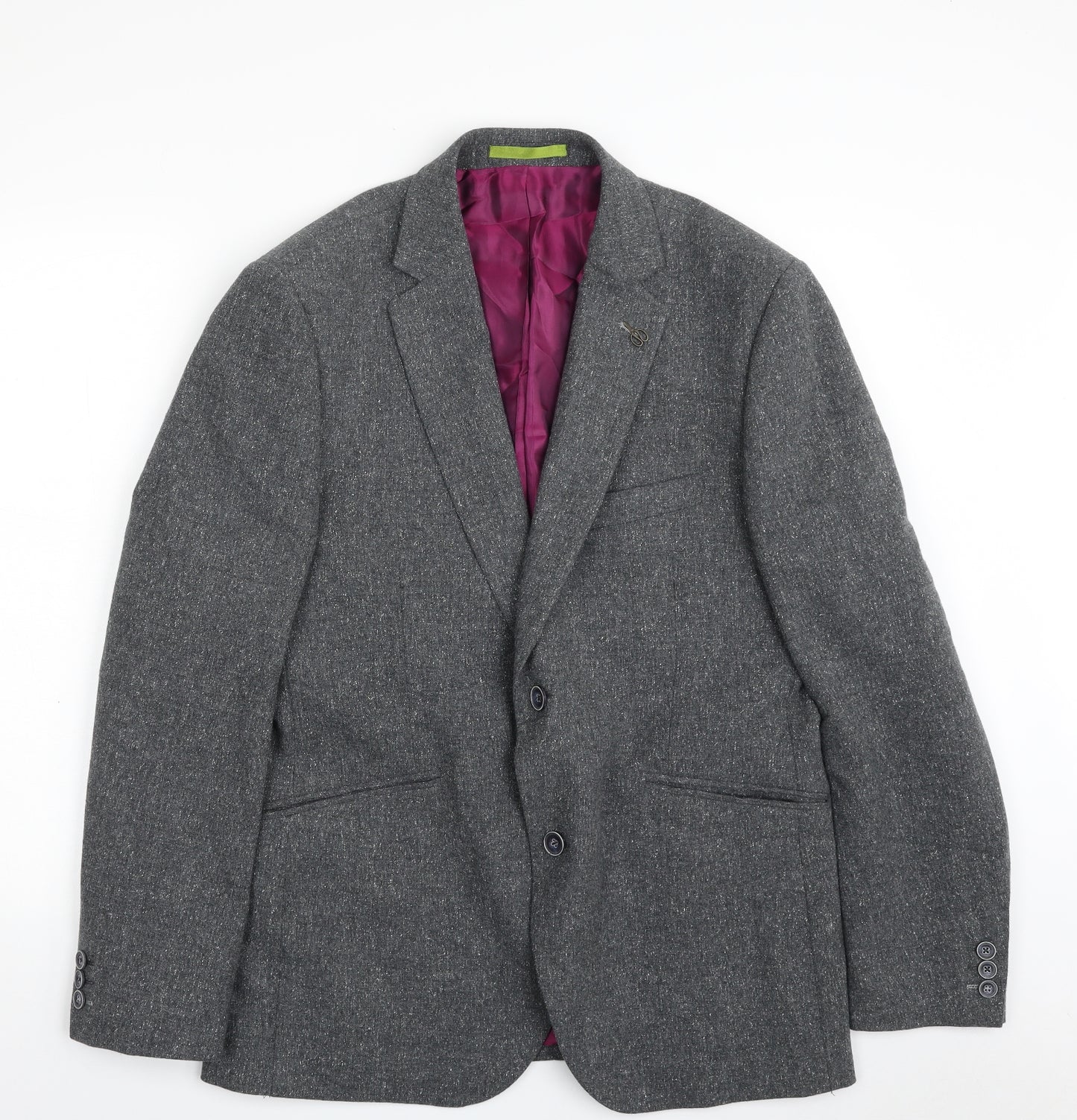 Gibson Mens Grey   Jacket Blazer Size 42  Button