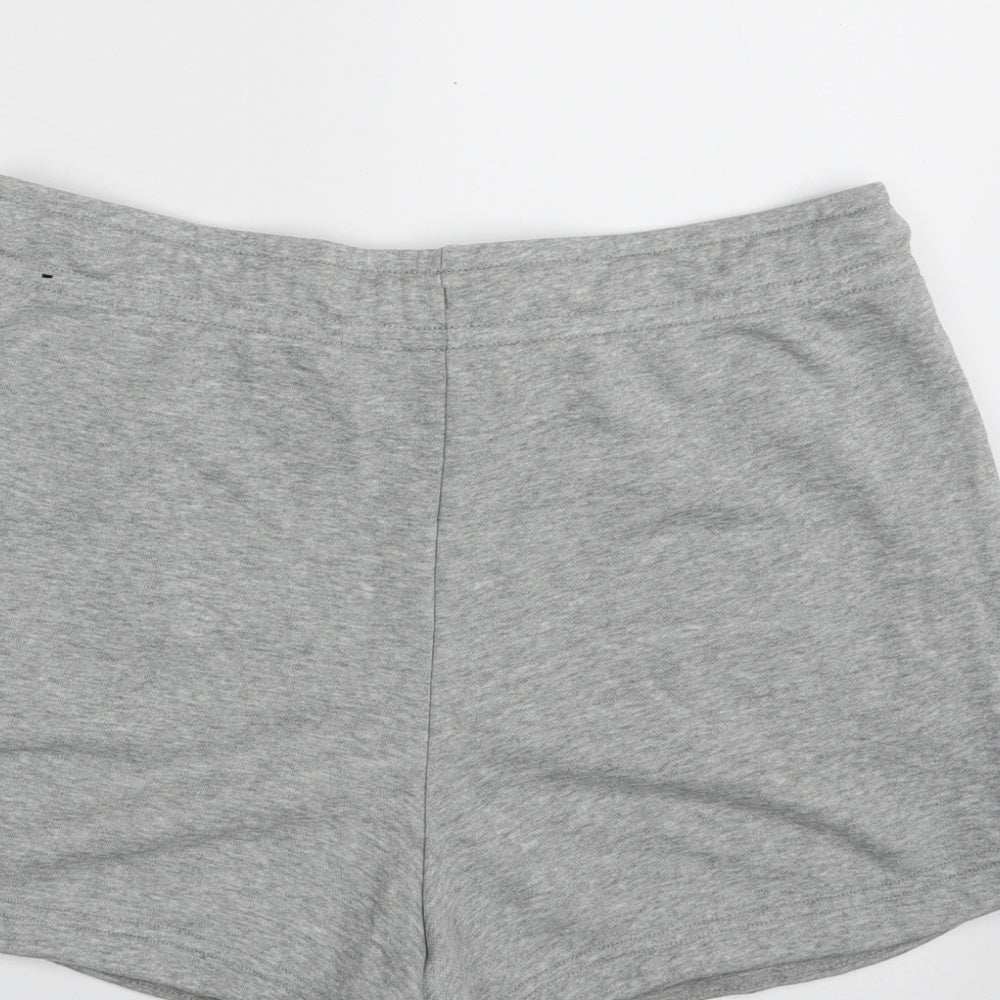 Nike Womens Grey  100% Cotton Sweat Shorts Size M  Regular