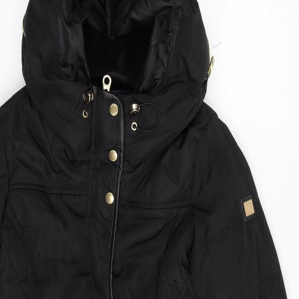 Regatta Womens Black   Jacket  Size 8  Zip