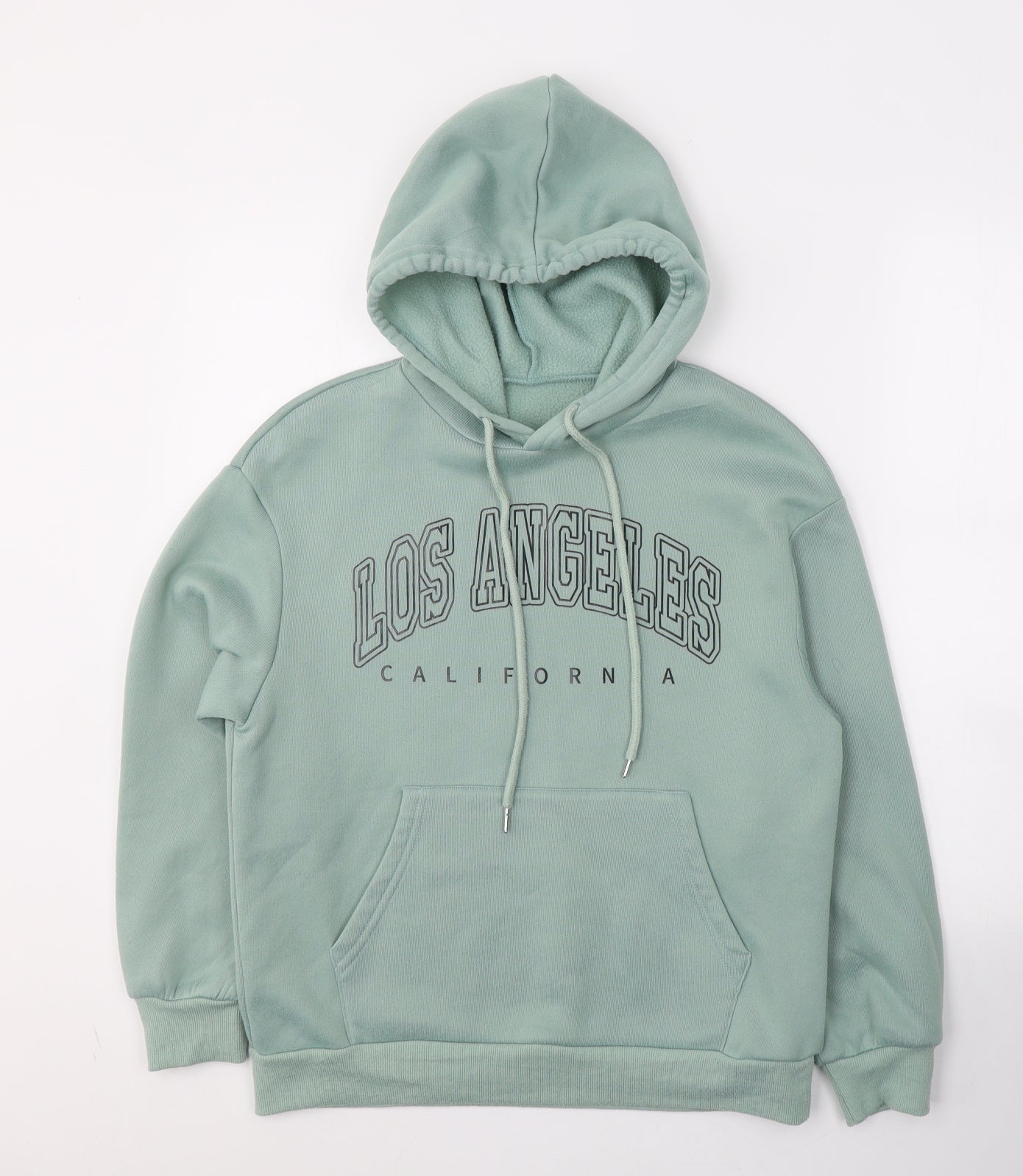 SheIn Womens Green  Polyester Pullover Hoodie Size XS  Pullover - Los Angeles