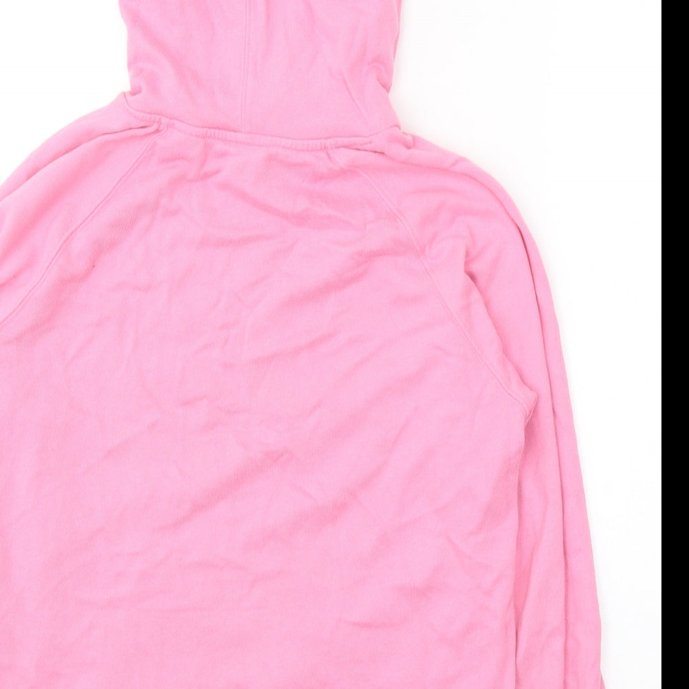 Levi's Womens Pink  Cotton Pullover Hoodie Size L  Pullover