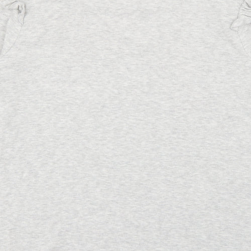 George Womens Grey Crew Neck  Cotton Pullover Jumper Size 18