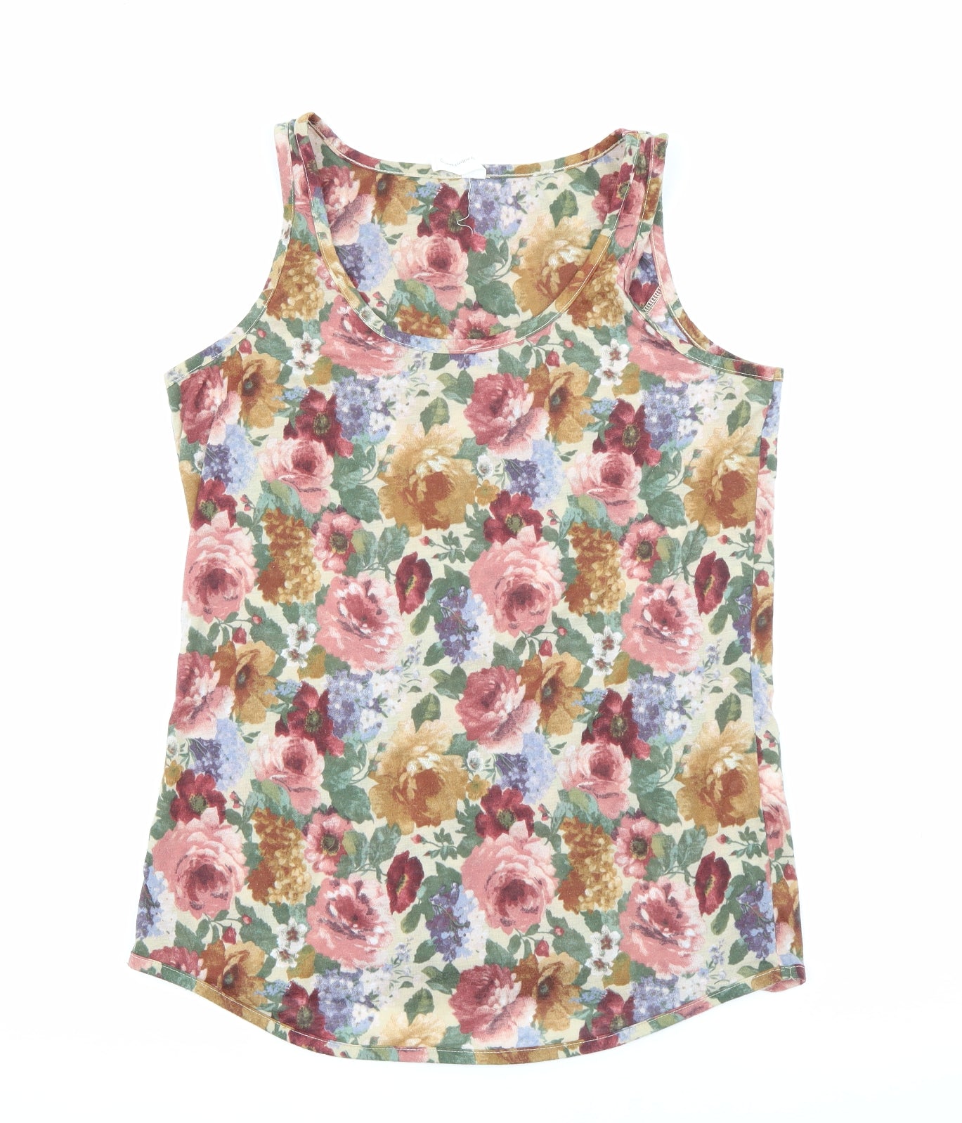 NEXT Womens Multicoloured Floral Polyester Camisole Tank Size 12 Scoop Neck