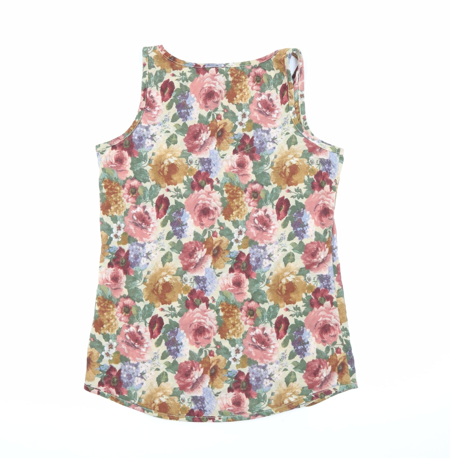 NEXT Womens Multicoloured Floral Polyester Camisole Tank Size 12 Scoop Neck