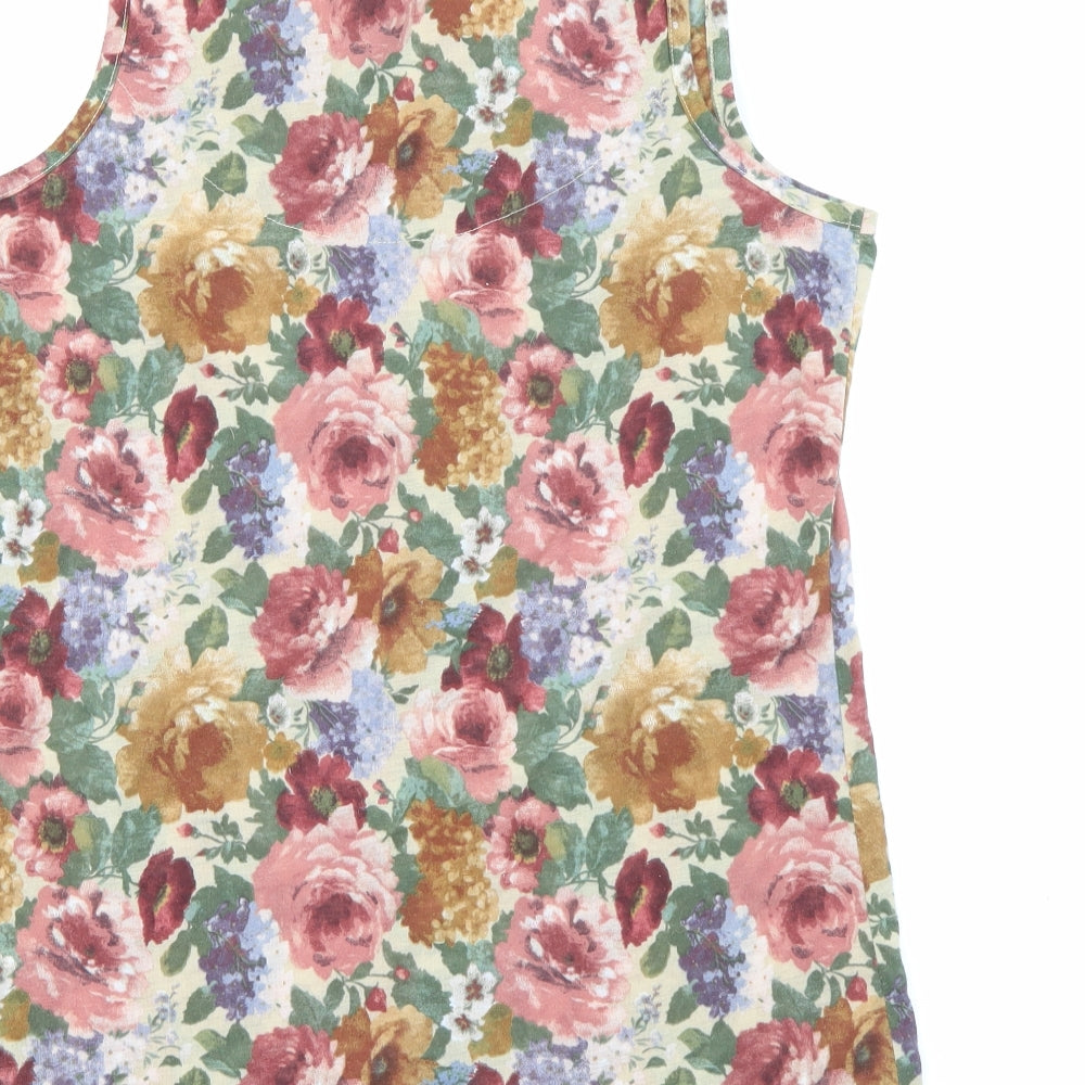 NEXT Womens Multicoloured Floral Polyester Camisole Tank Size 12 Scoop Neck