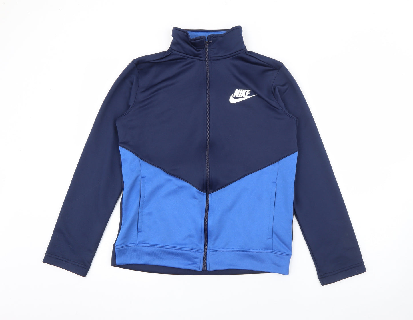 Nike Boys Blue   Jacket  Size 12-13 Years  Zip
