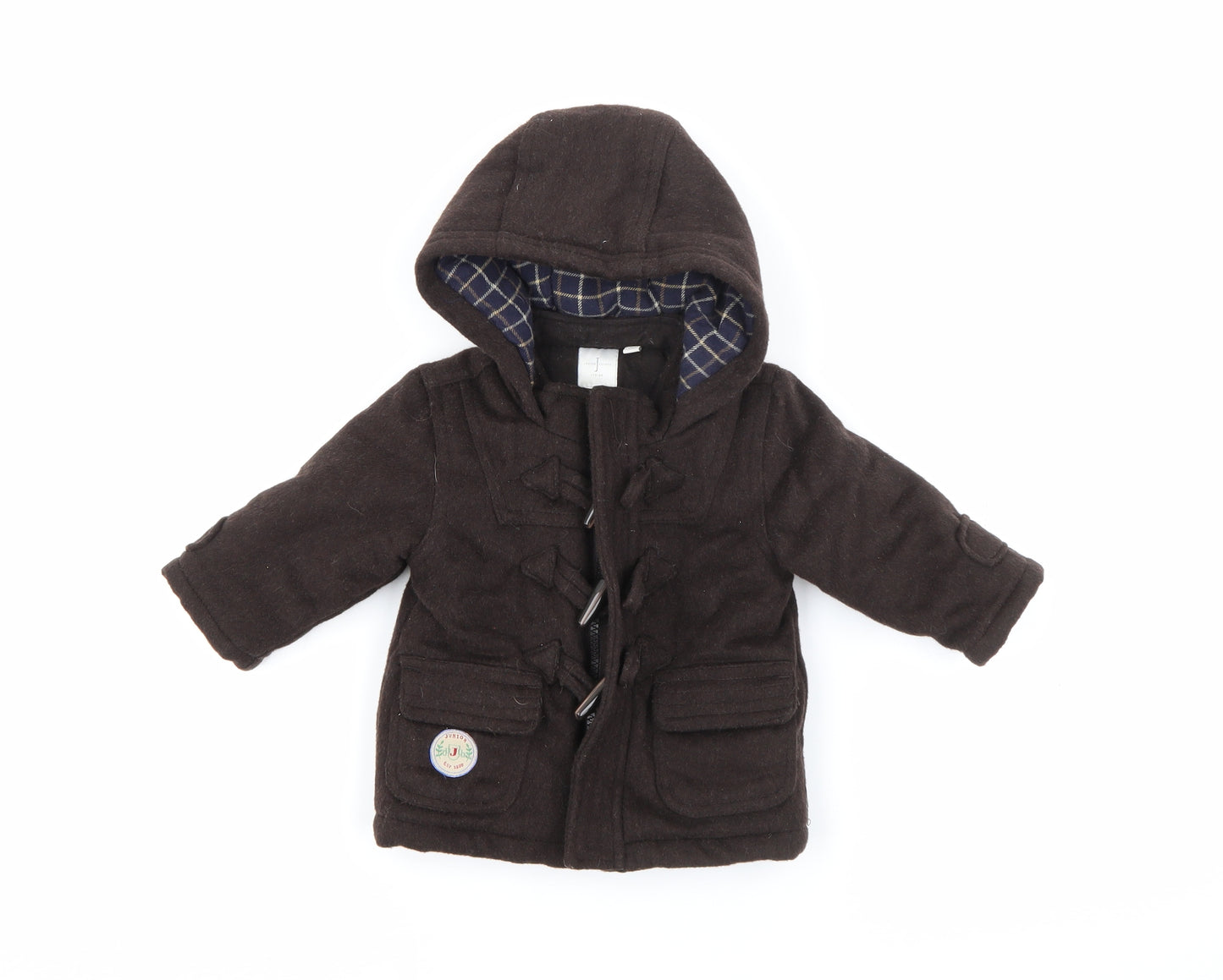 Jasper Conran Baby Brown   Jacket Coat Size 3-6 Months   Zip