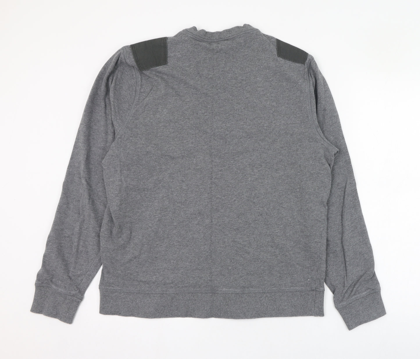 Duck and Cover Mens Grey  Cotton Pullover Sweatshirt Size XL