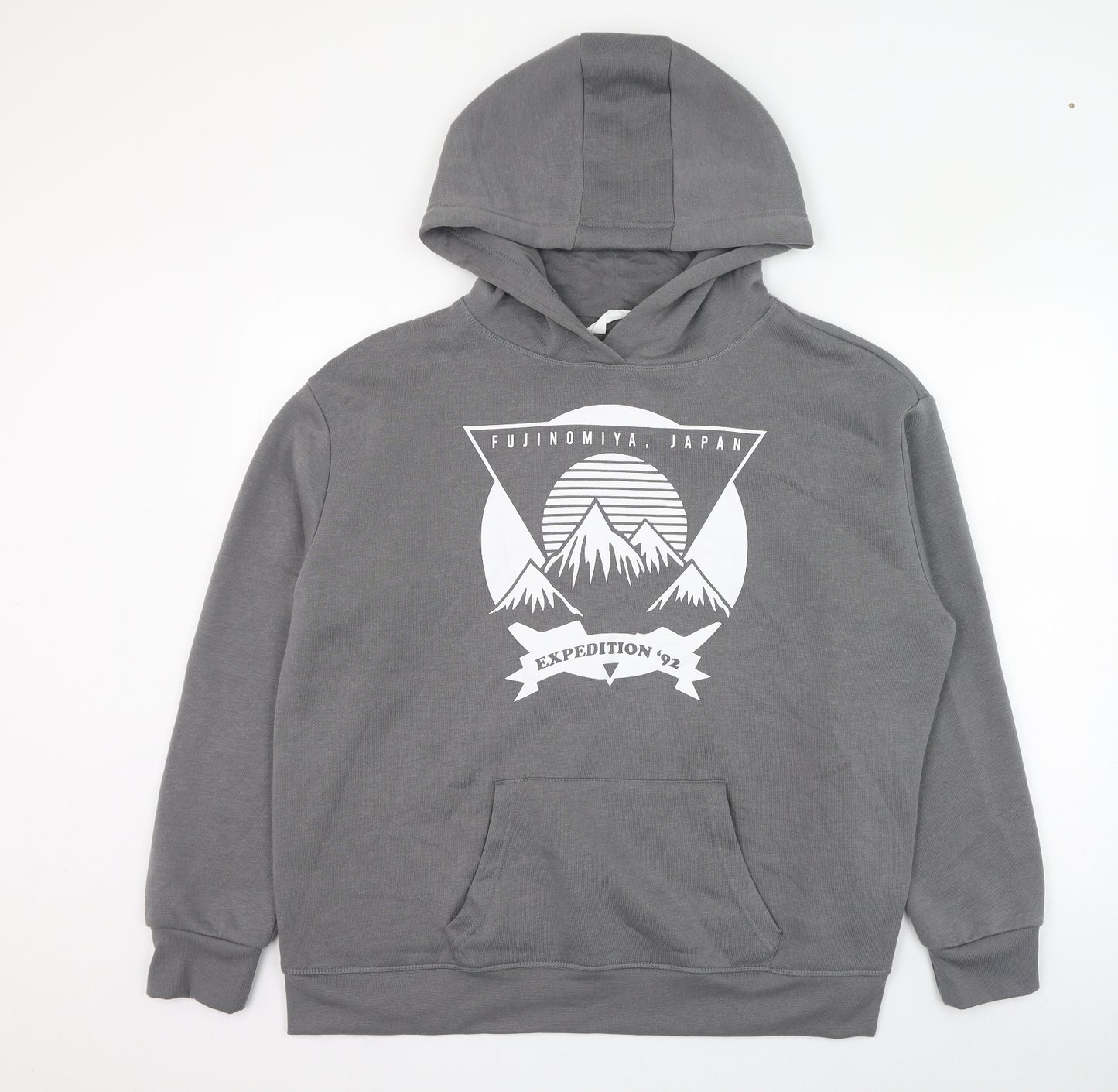 Primark Womens Grey  Polyester Pullover Hoodie Size 18  Pullover - Fujinomiya Japan