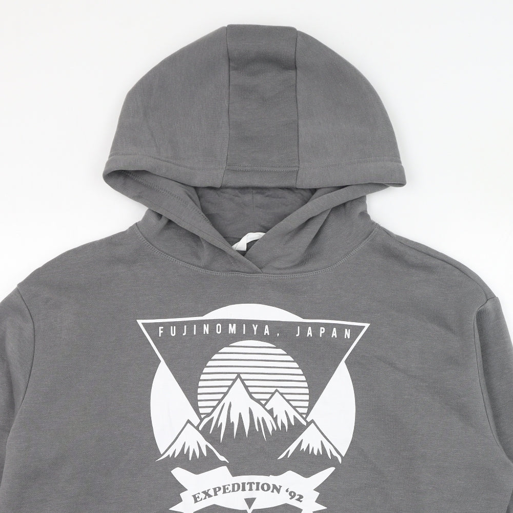 Primark Womens Grey  Polyester Pullover Hoodie Size 18  Pullover - Fujinomiya Japan