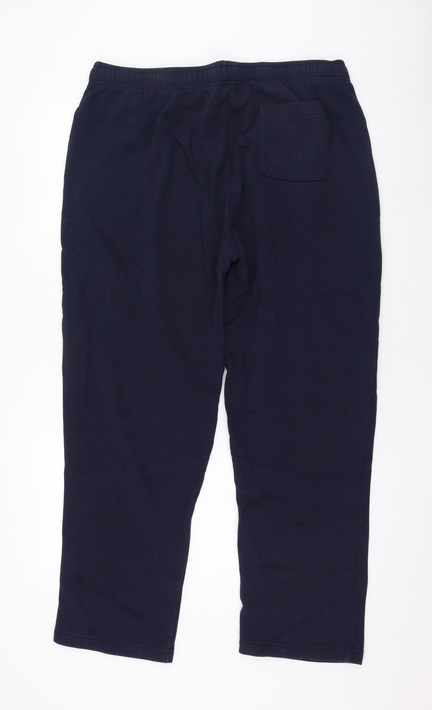 Matalan Mens Blue  Cotton Jogger Trousers Size XL L28 in Regular