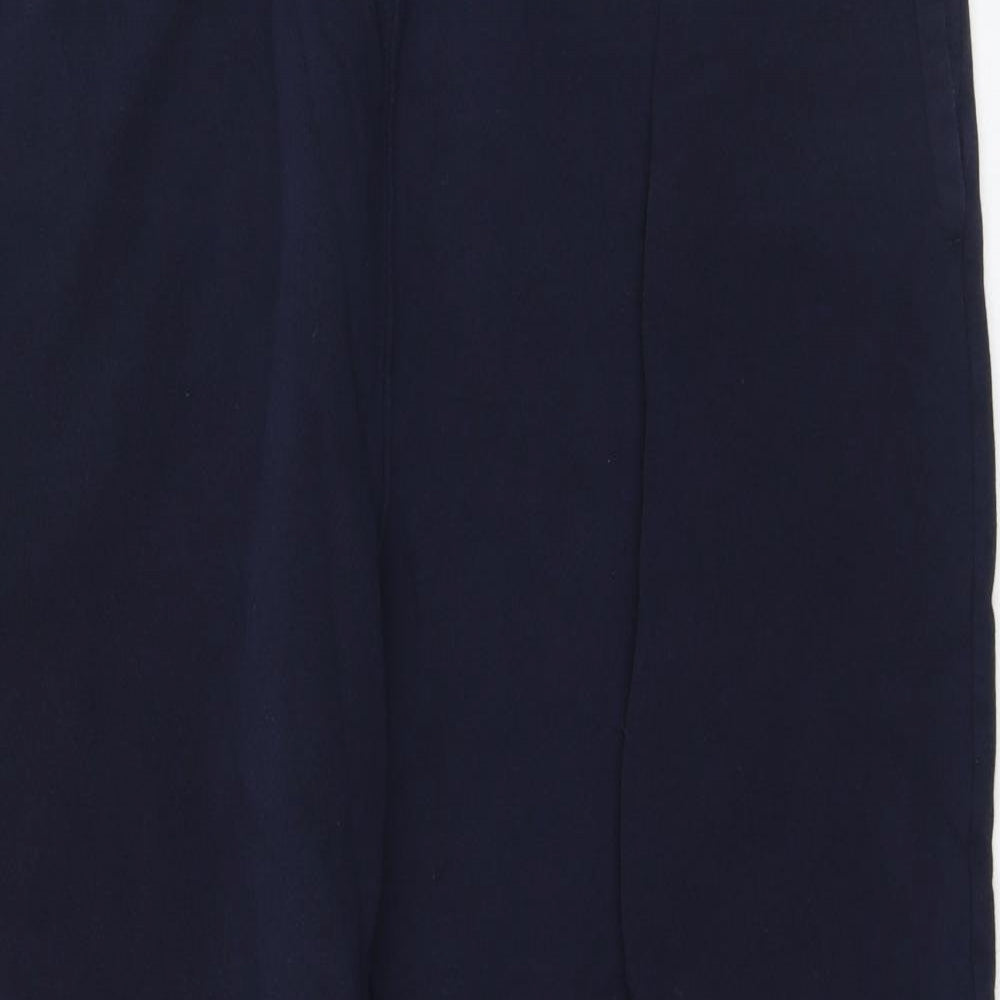 Matalan Mens Blue  Cotton Jogger Trousers Size XL L28 in Regular