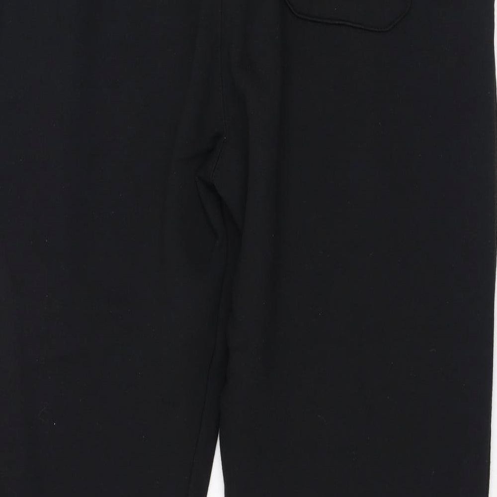 Primark Mens Black  Polyester Jogger Trousers Size 2XL L27 in Regular