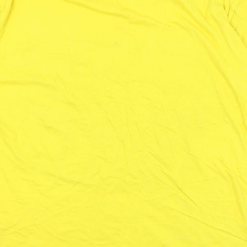 Preworn Mens Yellow  Cotton  T-Shirt Size M Round Neck  - Only Fools And Horses