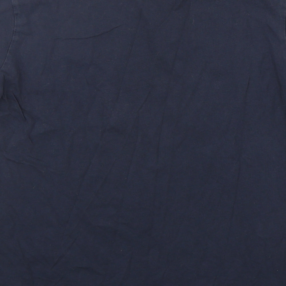 Primark Mens Blue  Cotton  T-Shirt Size S Round Neck  - NASA