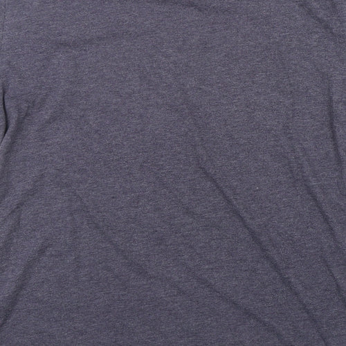 Primark Mens Grey  Polyester  T-Shirt Size S Round Neck  - Captain America