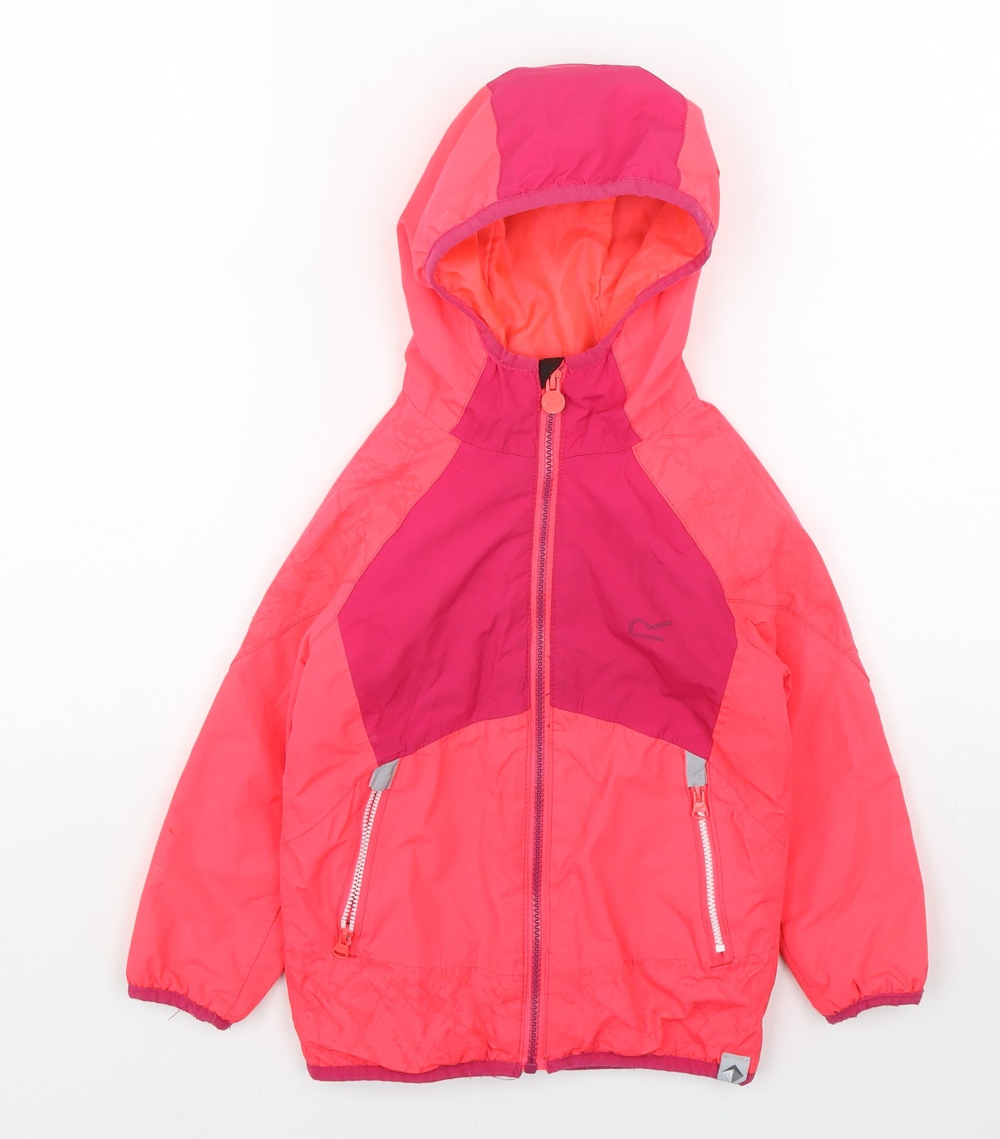 Regatta Girls Pink   Rain Coat Coat Size 3-4 Years
