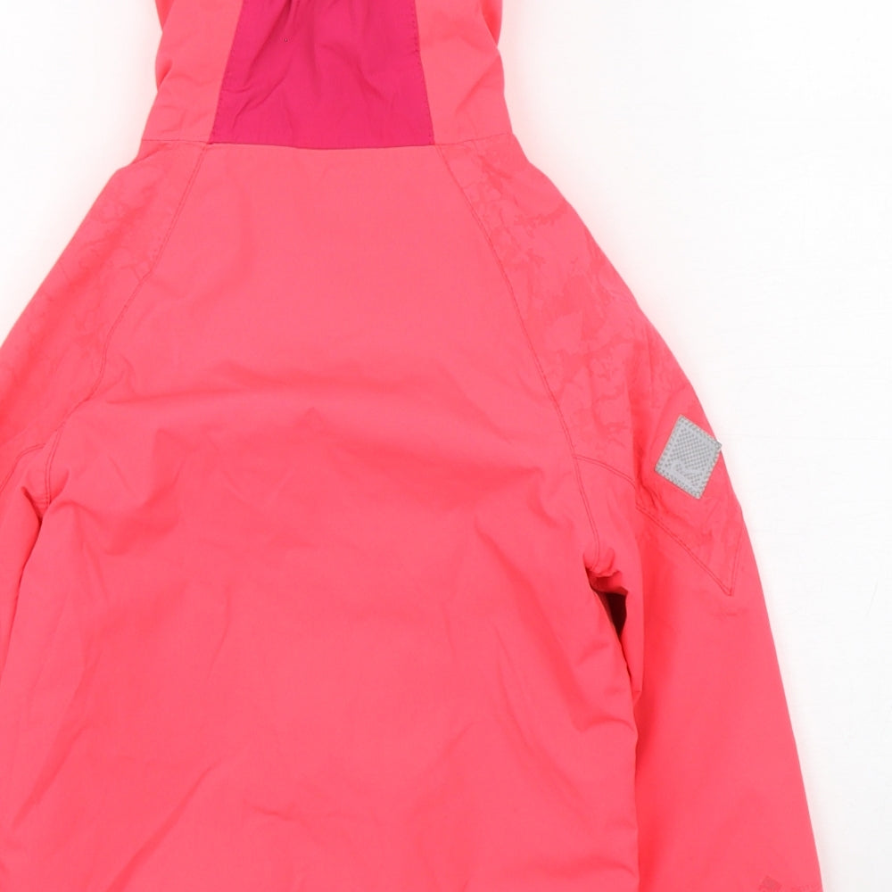 Regatta Girls Pink   Rain Coat Coat Size 3-4 Years