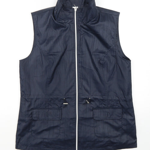 Preworn Womens Blue   Gilet Jacket Size 14