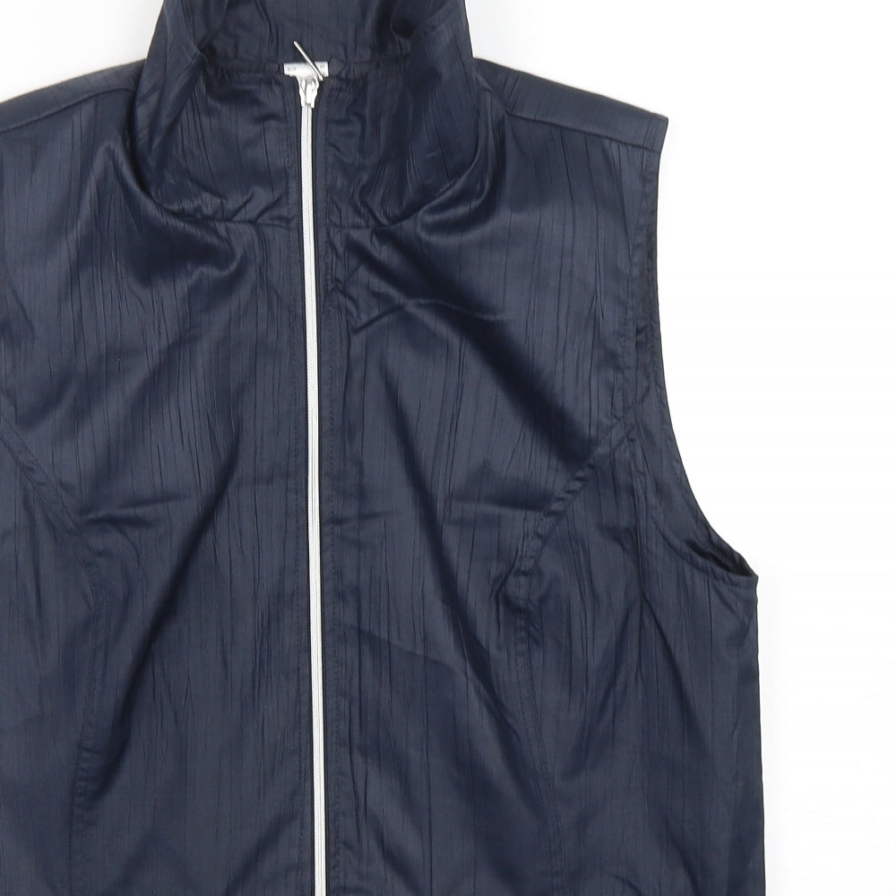 Preworn Womens Blue   Gilet Jacket Size 14