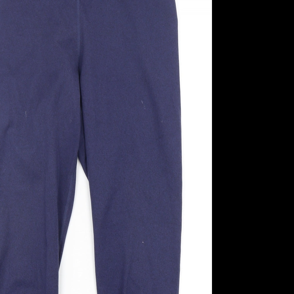 Fabletics Womens Blue  Polyester Compression Leggings Size 30 in L26 in Regular