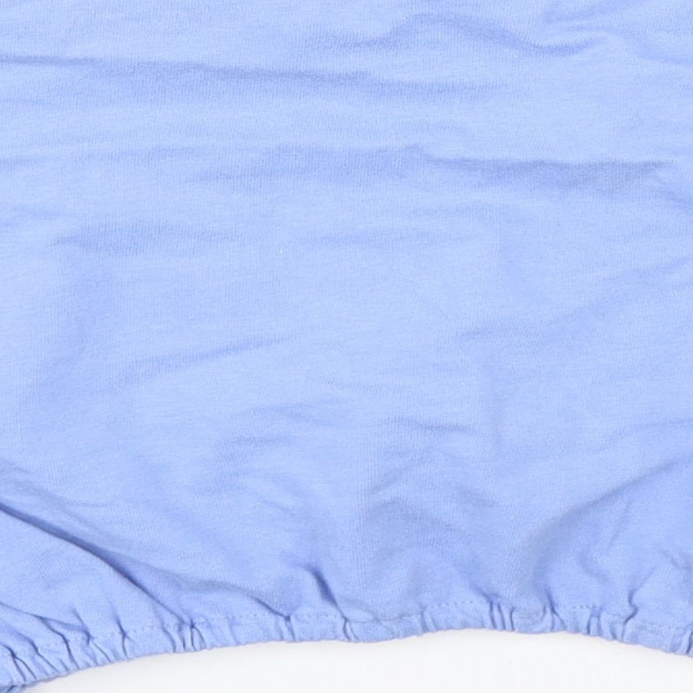 Zara Girls Blue  Cotton Pullover Sweatshirt Size 11-12 Years