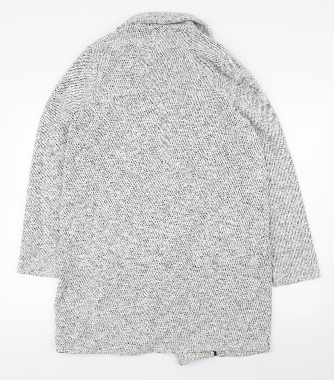 NEXT Womens Grey   Overcoat Coatigan Size 14