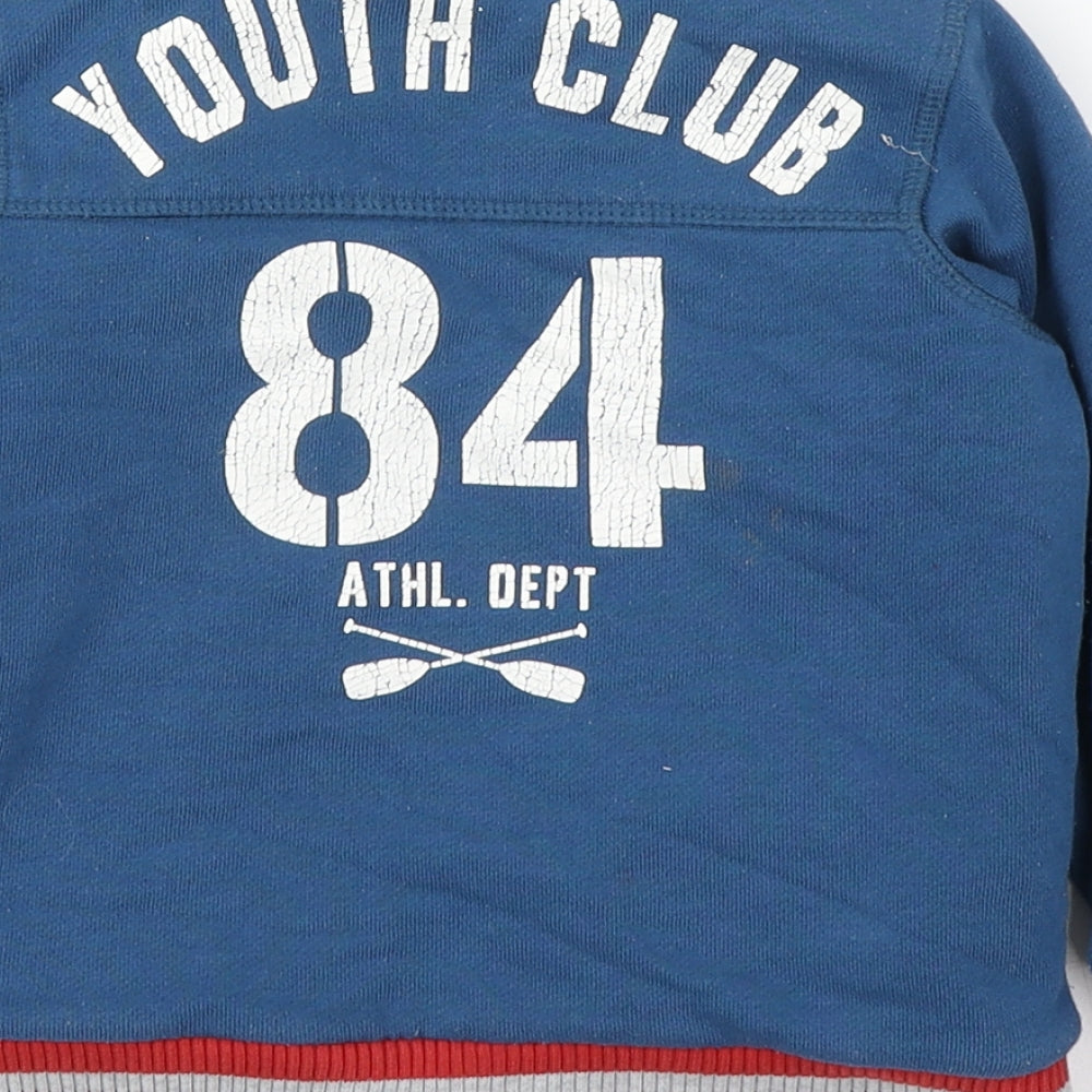 Marks and Spencer Boys Blue   Jacket  Size 2-3 Years  Zip