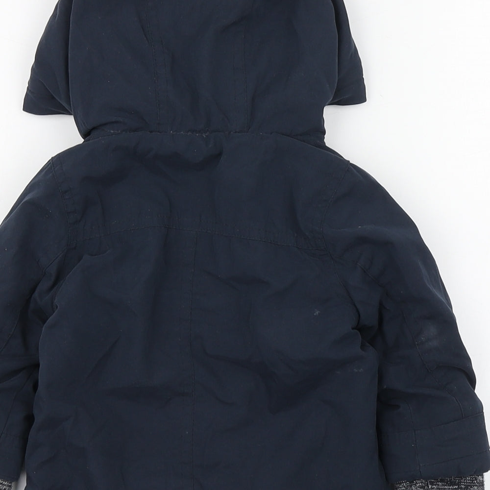 F&F Baby Blue   Jacket  Size 6-9 Months   Zip