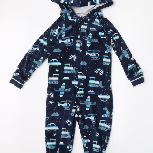 George Boys Multicoloured Geometric Polyester  One Piece Size 12-18 Months