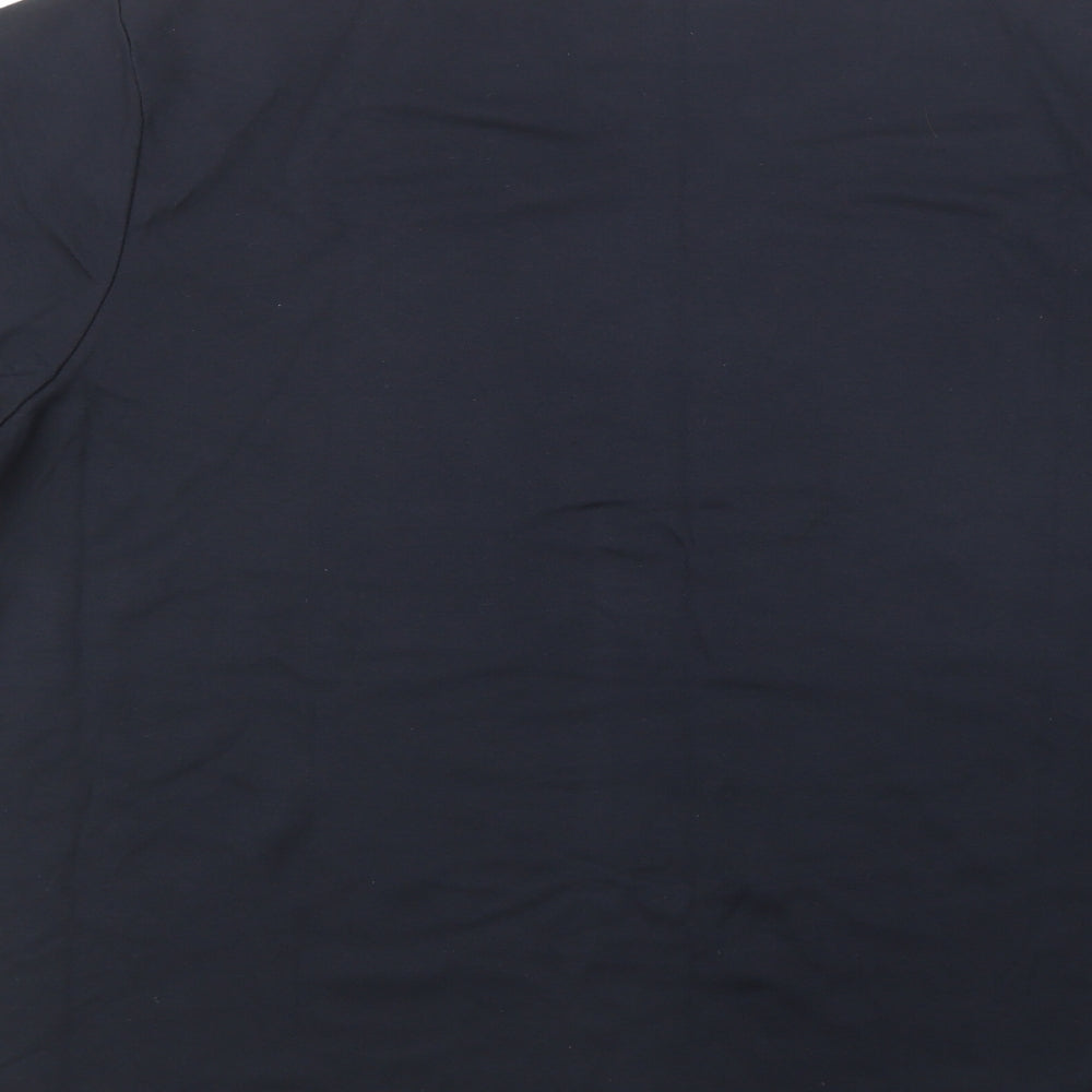 Style Inc Womens Blue  Cotton Basic T-Shirt Size 3XL Crew Neck