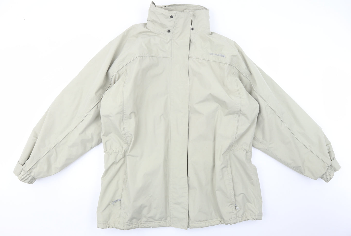 Trespass Womens Beige   Windbreaker Jacket Size 20  Zip
