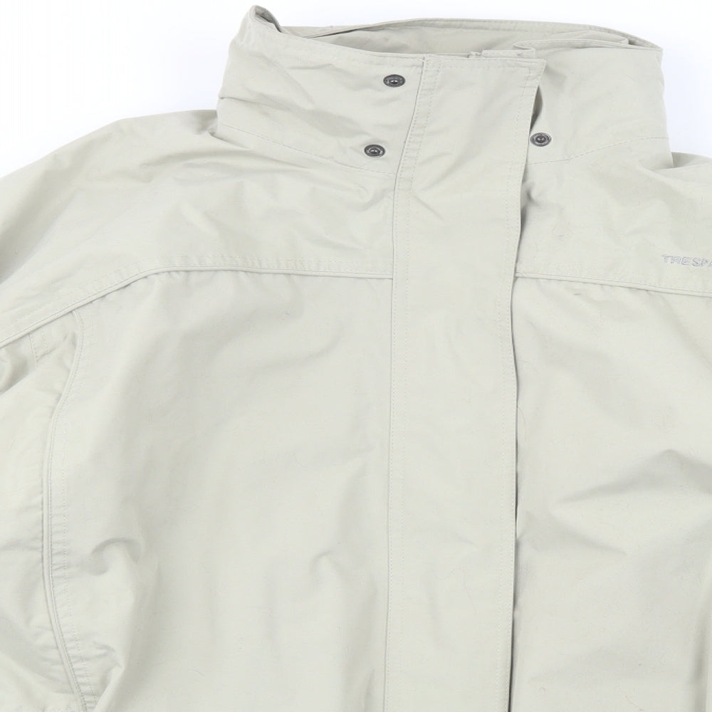 Trespass Womens Beige   Windbreaker Jacket Size 20  Zip