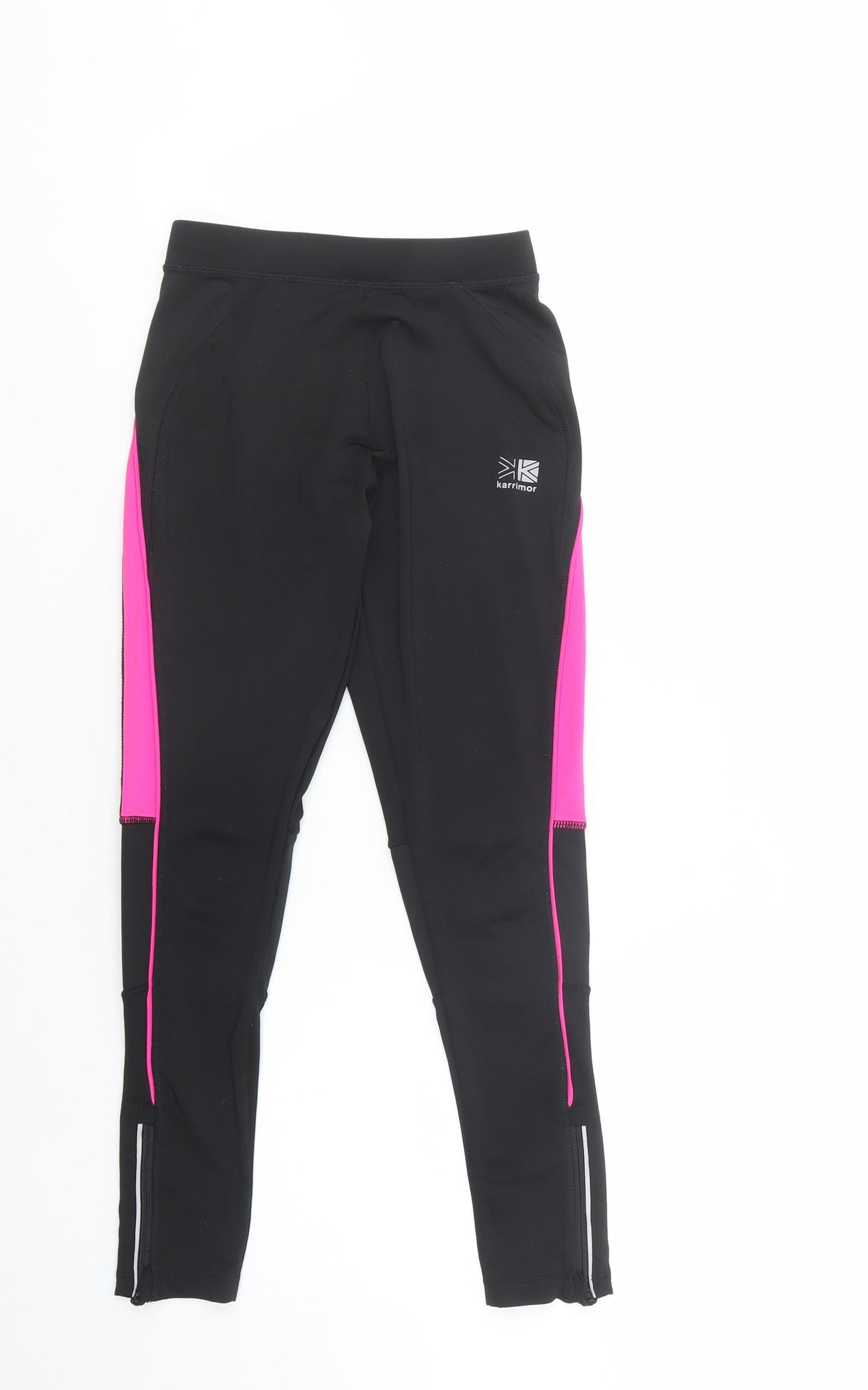 Karrimor Girls Black  Polyester Jogger Trousers Size 11-12 Years  Regular Drawstring - Leggings