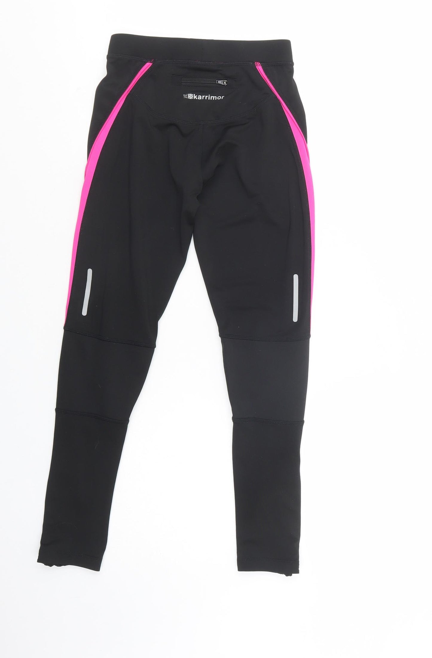 Karrimor Girls Black  Polyester Jogger Trousers Size 11-12 Years  Regular Drawstring - Leggings