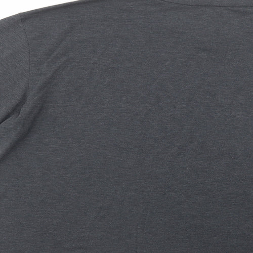 Nicole  Marciano Womens Grey  Cotton Tunic T-Shirt Size XL V-Neck