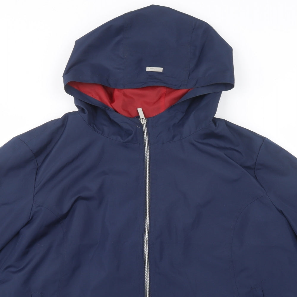 Centigrade Womens Blue   Rain Coat Jacket Size 2XL  Zip