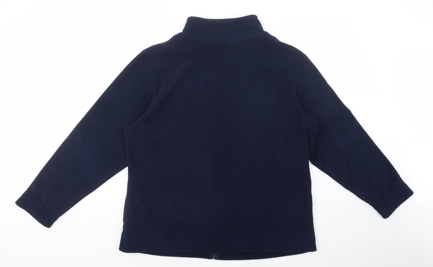 South Lodge Mens Blue  Polyester Full Zip Sweatshirt Size XL