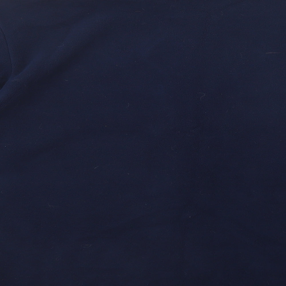 South Lodge Mens Blue  Polyester Full Zip Sweatshirt Size XL