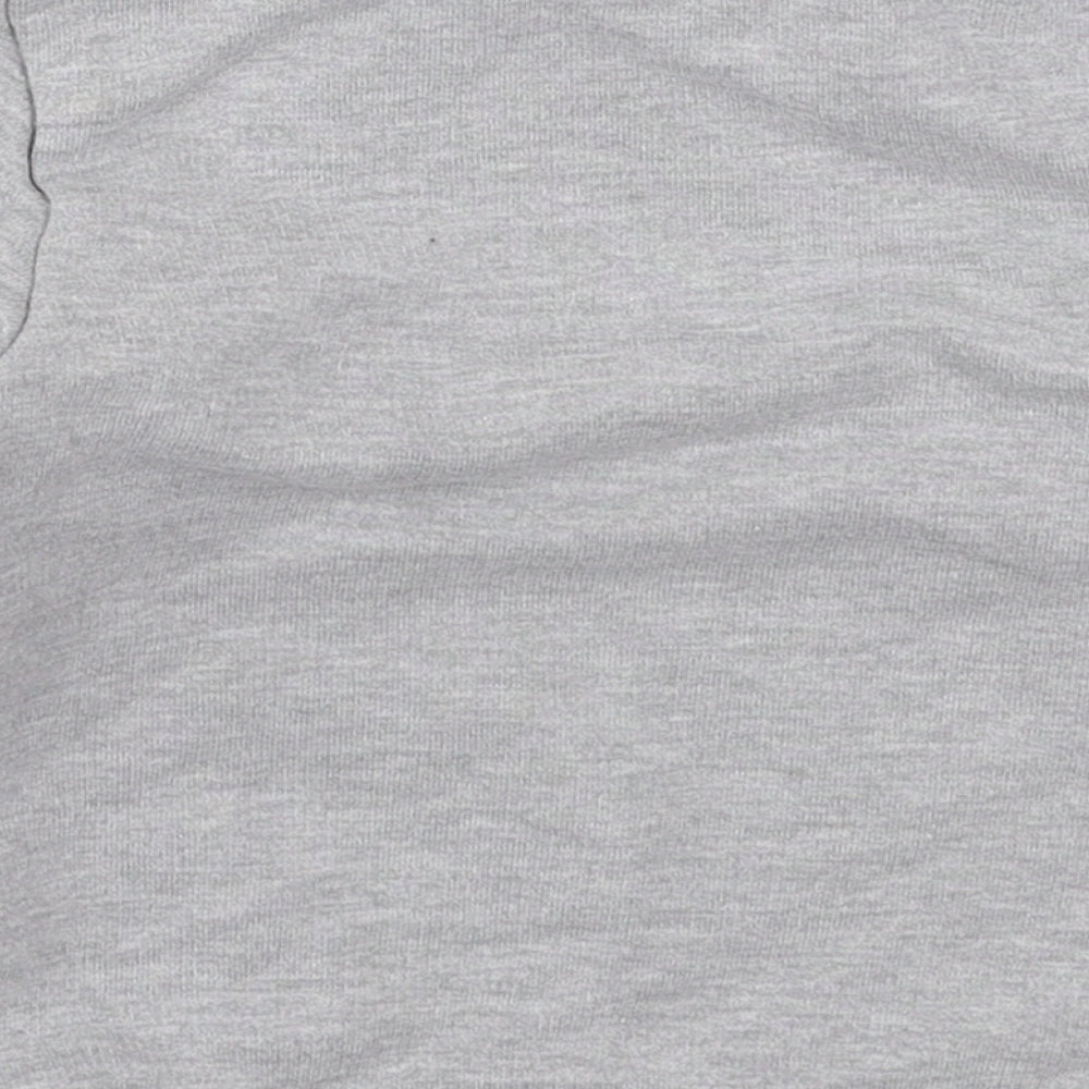 River Island Boys Grey  Cotton Pullover Sweatshirt Size 2-3 Years  Pullover