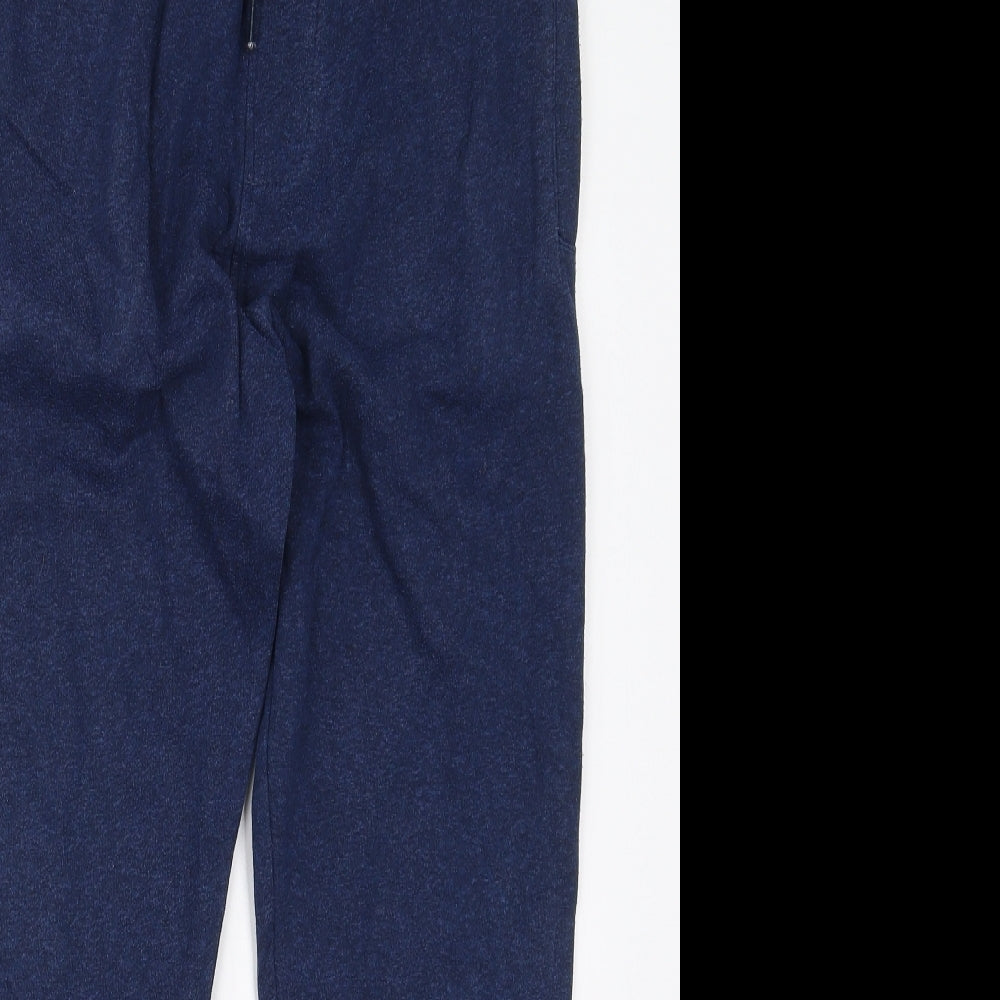 NEXT Boys Blue  Cotton Sweatpants Trousers Size 12 Years  Regular Drawstring